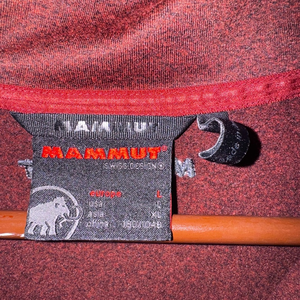 Mammut brick red baselayer - Picture 5 of 7
